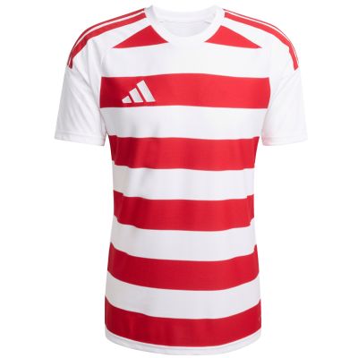 2. Koszulka męska adidas Hooped 26 Jersey biało-czerwona KF3388