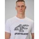 4. T-shirt regular z nadrukiem męski 4F 4FRAW25TTSHM3611-10S