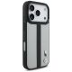 4. Etui BMW M Perforated Stripe Logo MagSafe na iPhone 17 Pro - szare