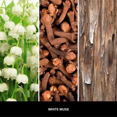 4. Pałeczki zapachowe 250ml WHITE MUSK MILLEFIORI