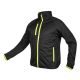 KURTKA MIX&MATCH SOFTSHELL CZARNO-ŻÓŁTA ROZMIAR XXL