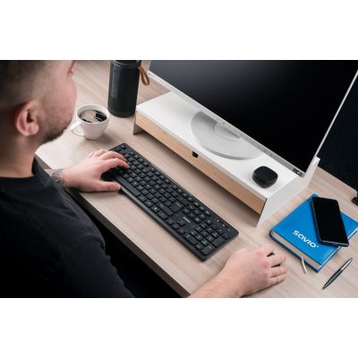 14. SAVIO KLAWIATURA BZPRZEWODOWA KB-02