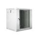 7. Szafa Rack Lanberg  WF02-6612-10S (635mm / 600mm / 600 mm; wisząca; szary)