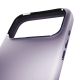 7. Etui silikonowe Puro Icon Mag Pro Liquid Silicone na iPhone 17 Pro Max kompatybilne z MagSafe, z ochroną aparatu i aluminiowymi przyciskami - lawendowe