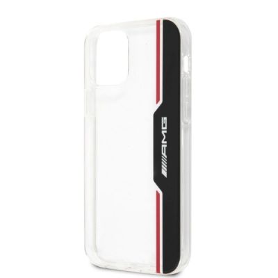 5. Etui AMG Electroplate Vertical na iPhone 12 / iPhone 12 Pro - przezroczyste