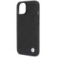 6. Etui BMW Leather Quilted na iPhone 14 - czarne