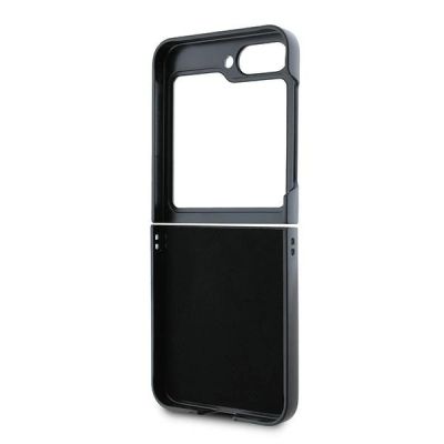 7. Etui DKNY Chequered Pattern Printed Stripes na Samsung Galaxy Z Flip 6 - czarne