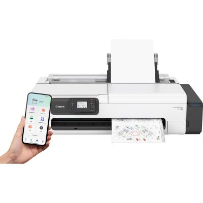 4. Canon imagePROGRAF TC-21M drukarka wielkoformatowa Wi-Fi Atramentowa Kolor 2400 x 1200 DPI A1 (594 x 841 mm) Przewodowa sieć LAN