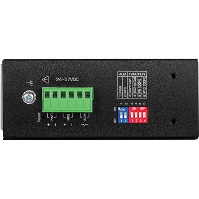 3. TRENDnet Switch 10-portowy przemysłowy Gbit PoE+ L2 metal IP30