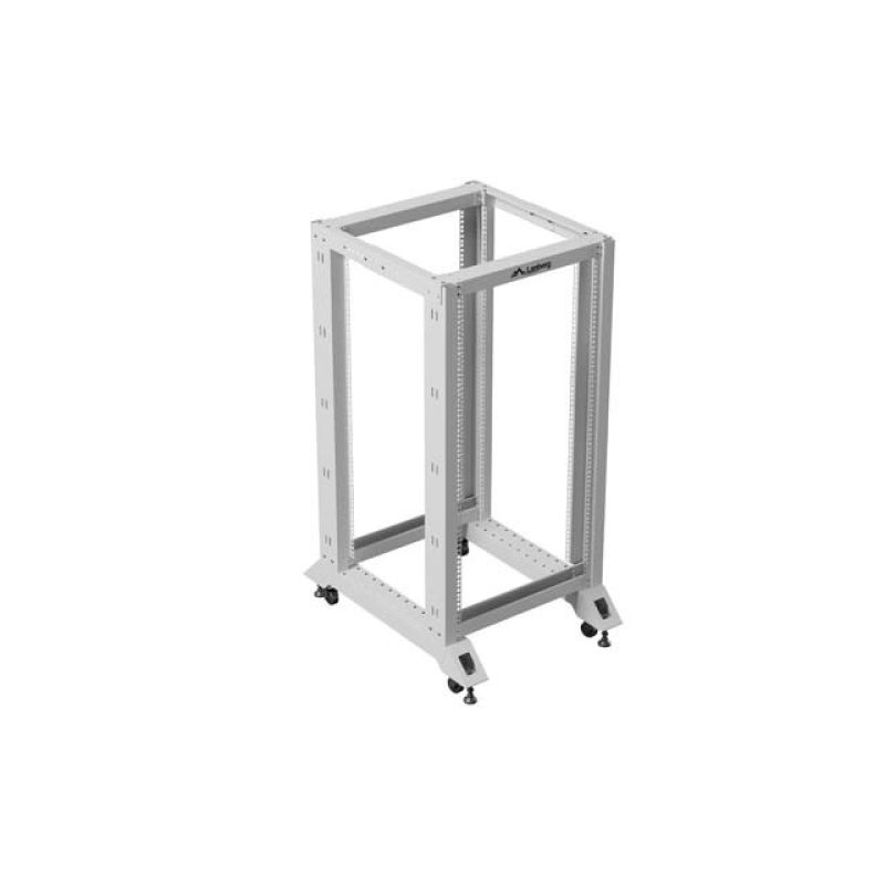 15. Rack otwarty 19" 22U 600x800 szary LANBERG