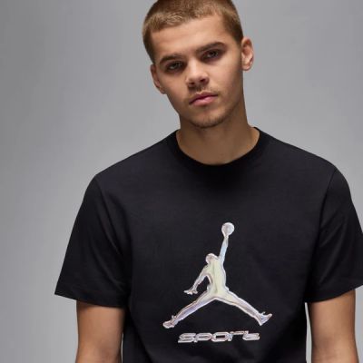 3. Koszulka męska Air Jordan Sport Men's Dri-FIT T-Shirt Czarna - HQ7984-010