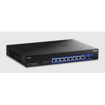 Trendnet TEG-S7102 przełącznik sieciowy Nie zarządzany 10G Ethernet (100/1000/10000) Desktop Czarny