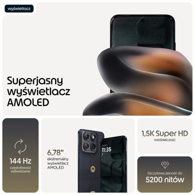 8. Motorola Edge 70 Fusion 5G 256GB, black FIFA
