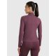 2. Bluza treningowa slim szybkoschnąca damska 4F 4FRAW25TFSWF0808-81S