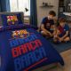 5. FC Barcelona pościel komplet bawełna 140x200 + 70x90 cm FCB-4515BL