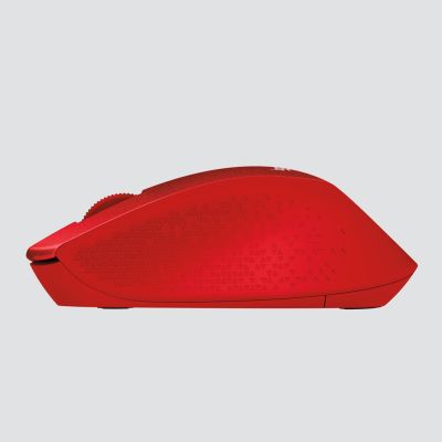 11. Mysz Logitech M330 910-004911 (optyczna; 1000 DPI; kolor czerwony)