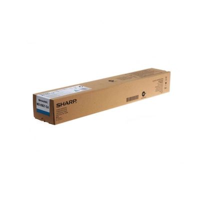 2. Sharp MX61GTCA kaseta z tonerem 1 szt. Oryginalny Cyjan