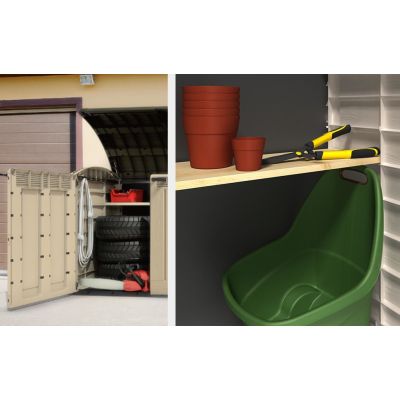 5. Schowek ogrodowy KETER Store-It-Out Ultra CRV230436 Brąz/Beż
