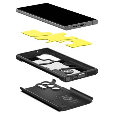 23. Etui Spigen Tough Armor na Samsung Galaxy S23 Ultra - czarne