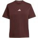 2. Koszulka damska adidas Essentials 3-Stripes Cotton brązowa JX7621