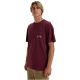 4. Billabong Stacked Arch Tee EBYZT00175-RSN0 Bordowe L