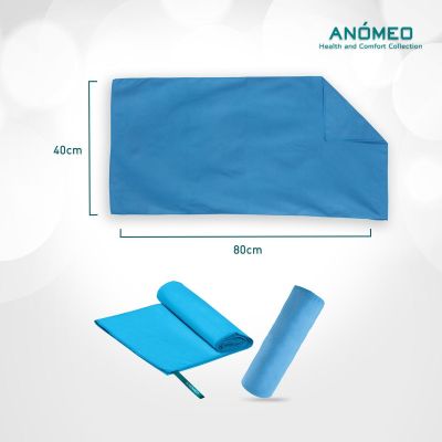 5. RĘCZNIK QUICK GRY 80X40CM ANOMEO
