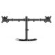 2. GEMBIRD STOJAK BIURKOWY NA DWA MONITORY (REGULOWANY) 13”-32”, DO 8 KG