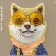 6. Etui Nimmy Glasses Cool nag na iPhone 17 - beżowe