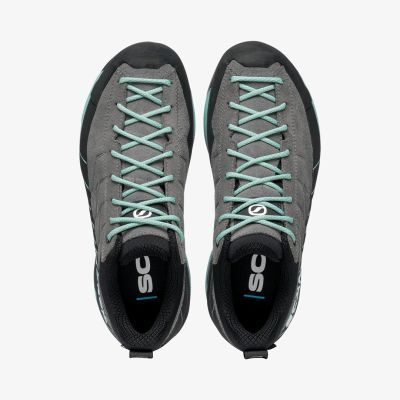 4. Scarpa MESCALITO GTX WOMAN Damski Dorosły Szary, Kolor Aqua