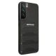 4. Etui AMG Leather Debossed Lines na Samsung Galaxy S22+ - czarne