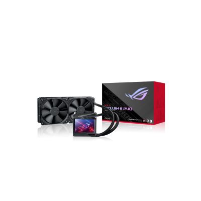 3. ASUS ROG RYUJIN II 240 Procesor Chłodnica cieczy all-in-one 12 cm Czarny 1 szt.
