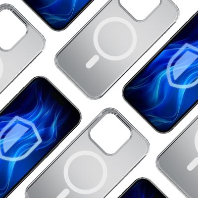 4. Etui 3mk Frosty MagCase White na Apple iPhone 13 Pro Max - białe