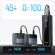 8. Powerbank Cuktech PB200U 210 W 20000 mAh 2x USB-C + USB-A z wyświetlaczem TFT i kablem USB-C 240 W - czarny