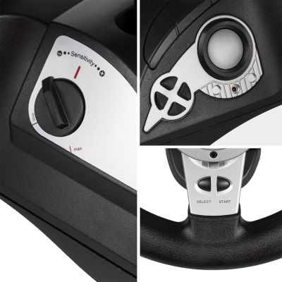 39. NANORS KIEROWNICA PS4/PS3/XBOX ONE/XBOX360/PC(X-INPUT/D-INPUT)/SWTICH/ANDROID 8IN RS700