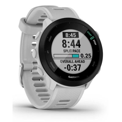 4. Zegarek Garmin Forerunner 55, 42mm MIP White