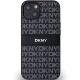 3. Etui DKNY Leather Mono Stripe & Metal Logo na iPhone 15 / 14 / 13 - czarne