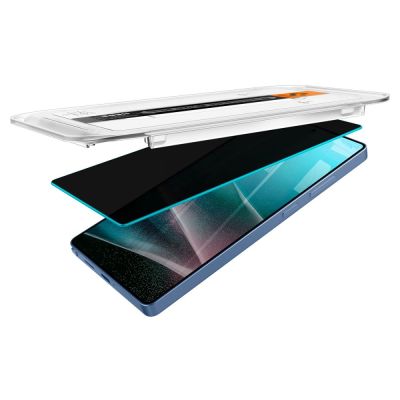 5. Szkło prywatyzujące Spigen Glas.TR "Ez Fit" Privacy 2-pack na Samsung Galaxy S25 Ultra