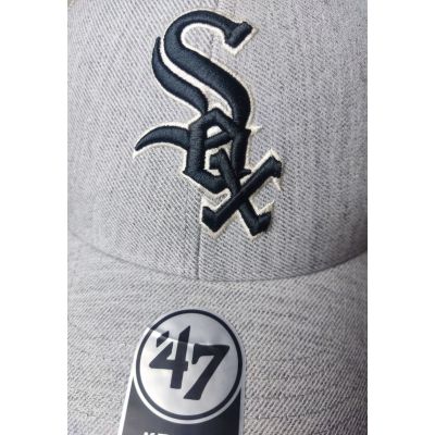 8. Czapka z daszkiem Brand `47 Chicago White Sox Storm Cloud B-STMCD06WHV-CCA