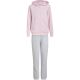 Dres dla dzieci adidas Essentials różowo-szary KR6711