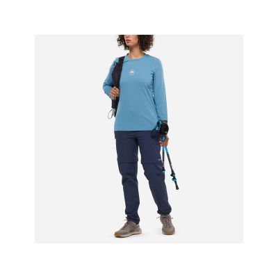 2. Koszulka damska MILLET Seneca Ts Ls Uv W niebieska