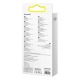 11. Baseus Flash Series II kabel USB Typ C / USB Typ A - USB Typ C / Lightning / micro USB 100 W 1,2 m czarny (CASS030101)