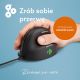 8. R-Go Tools Mysz ergonomiczna R-Go HE Break z oprogramowaniem do przerw, rozmiar small (długość dłoni poniżej 165 mm), dla praworęcznych, przewodowa, czarna