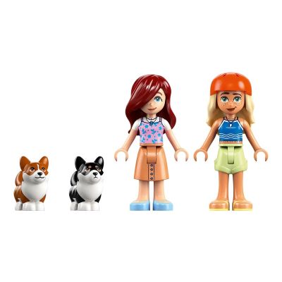 6. LEGO FRIENDS 42641 Przygoda z surfującymi psami i skuterem