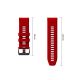 4. Pasek Tech-Protect Silicone na Garmin Fenix 5 / 6 / 6 Pro / 7 / 8 / 8 Pro / E / 9 / 9 Pro (51 mm) - czerwony