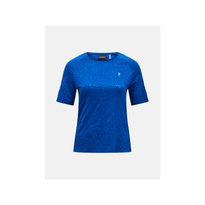Koszulka damska PEAK PERFORMANCE W Discover T-Shirt kolor niebieski