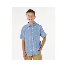 Koszula chłopięca RIP CURL Eternal Shred Ss Shirt-Boy niebieska