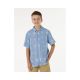 Koszula chłopięca RIP CURL Eternal Shred Ss Shirt-Boy niebieska