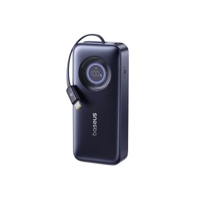 5. Powerbank Baseus EnerCore CR11 20000mAh 67W ze zwijanym kablem USB-C - czarny