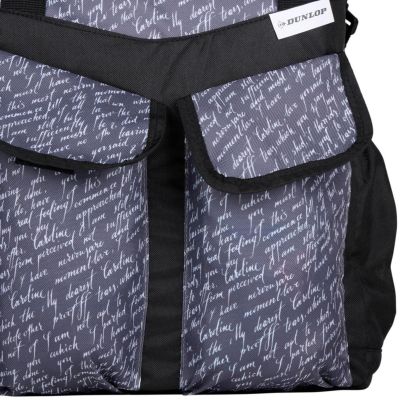 11. SAKWA TORBA ROWEROWA NA BAGAŻNIK 20L DUNLOP - SZARA