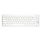 2. Ducky One 3 Aura White SF klawiatura Gaming USB QWERTY Amerykański międzynarodowy Biały
